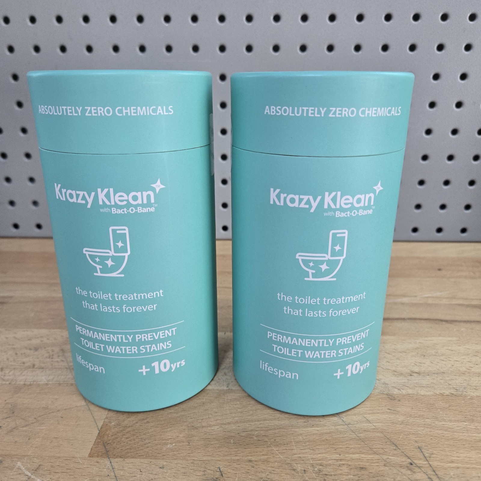 Krazy Klean with Bact-O-Bane Toilet Treatment *SET OF 2 NEW SEALED*