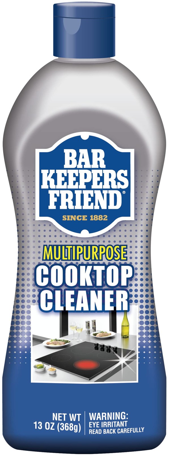 BAR KEEPERS FRIEND Multipurpose Cooktop Cleaner (13 oz) – Liquid Stovetop Cle…