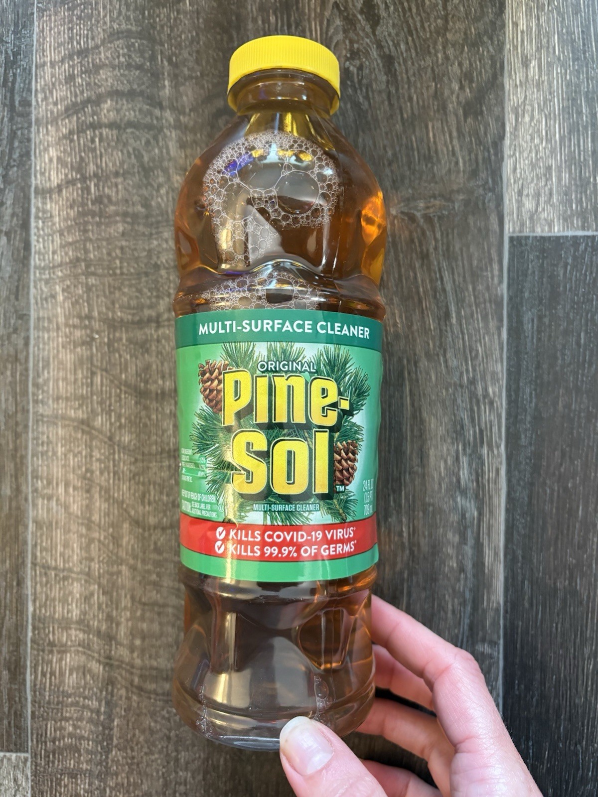 (4) Pine Sol Original Formula with Pine Oil 24 Fl Oz Each Discontinued Formula