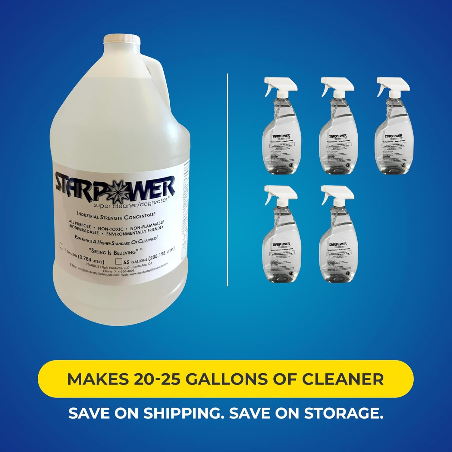 Concentrate – Heavy Duty Multi Surface Grease, Oil, Grime Remover, 1 Gallon