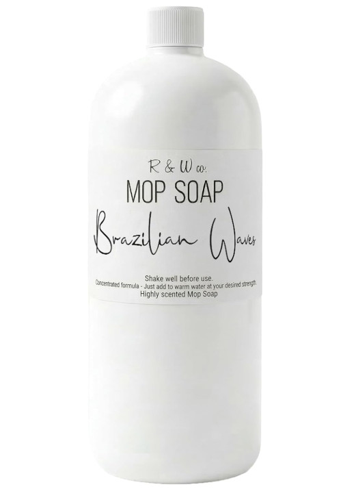 R&W Co Original Mop Soap 32oz Brazilian Waves Floor Cleaner Pet Safe Non-Toxic