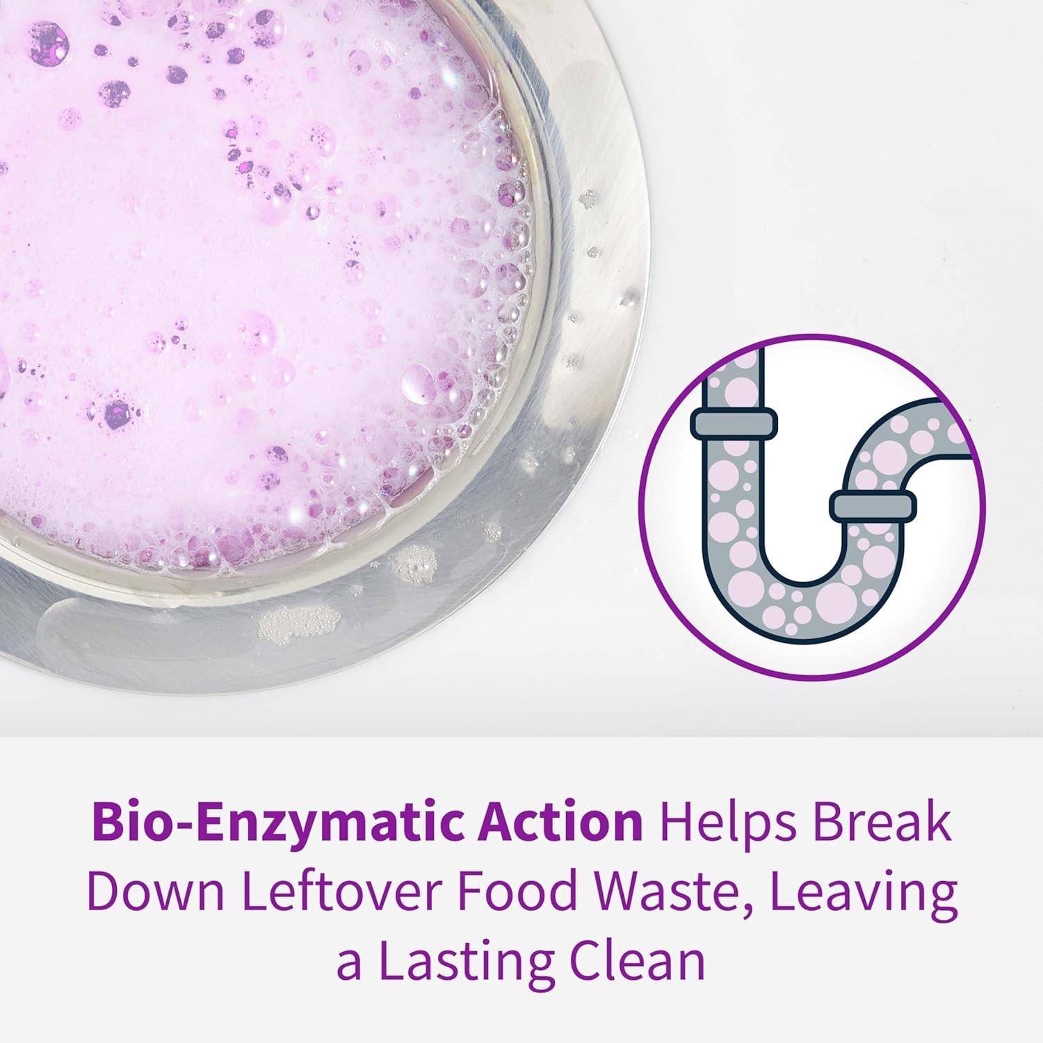 Rejuvenate Disposal Cleaner, 6 Pods, Lavender-Scented Disposal and Pipe Cleaner