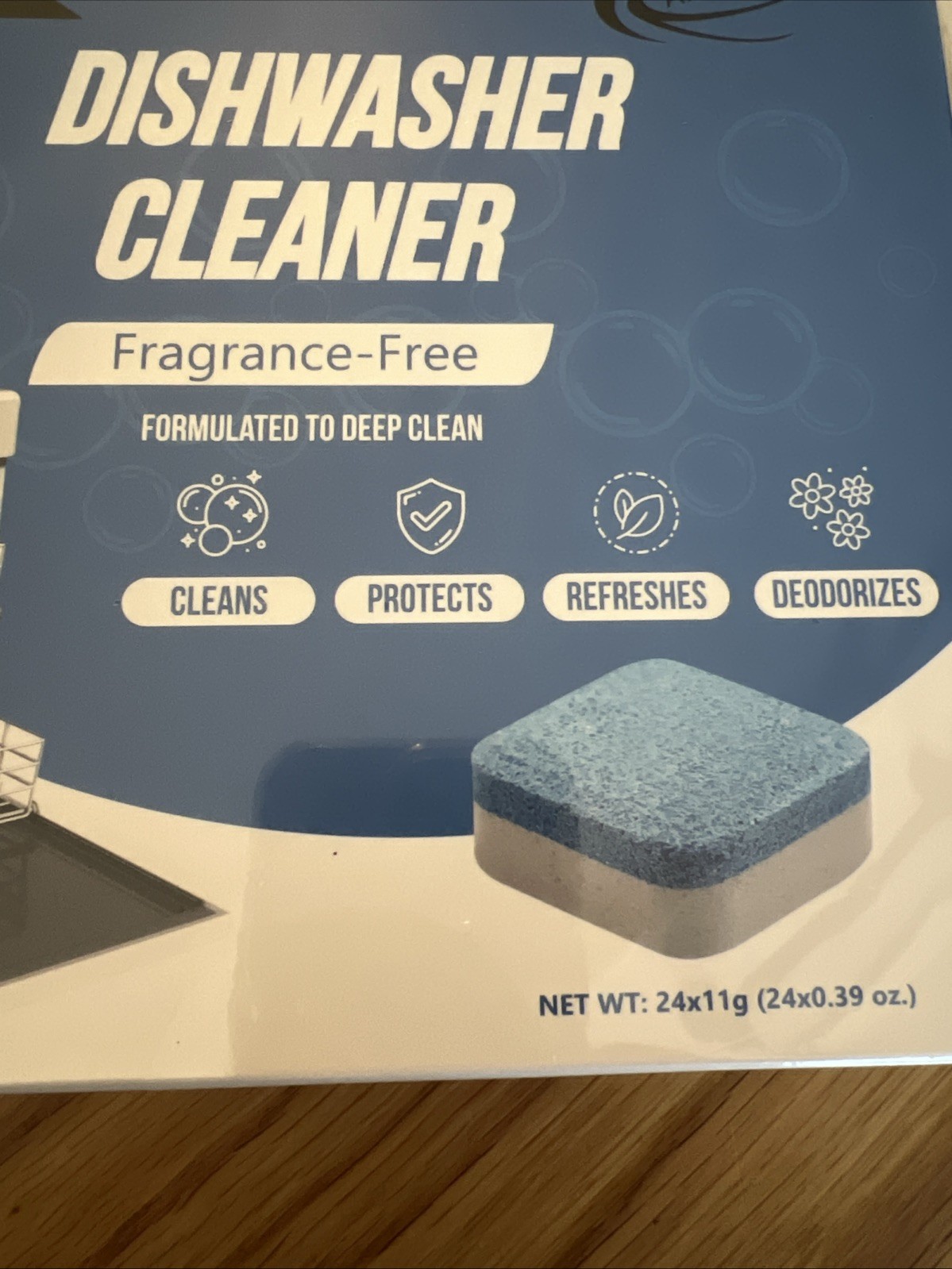 48ct Dishwasher Cleaner Fragrance-Free Deep Clean Tablets / New 2 packs of 24ct