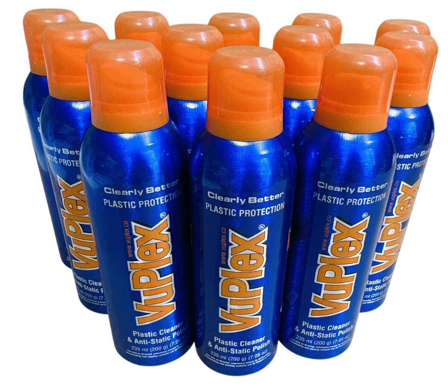 VuPlex Plastic Polish Carton Lot 7oz x 12 Cans. Buy in bulk and save!