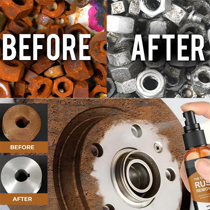 Rust Remover Spray – Fast-Acting Multi-Surface Cleaner | Removes Rust, 50mL