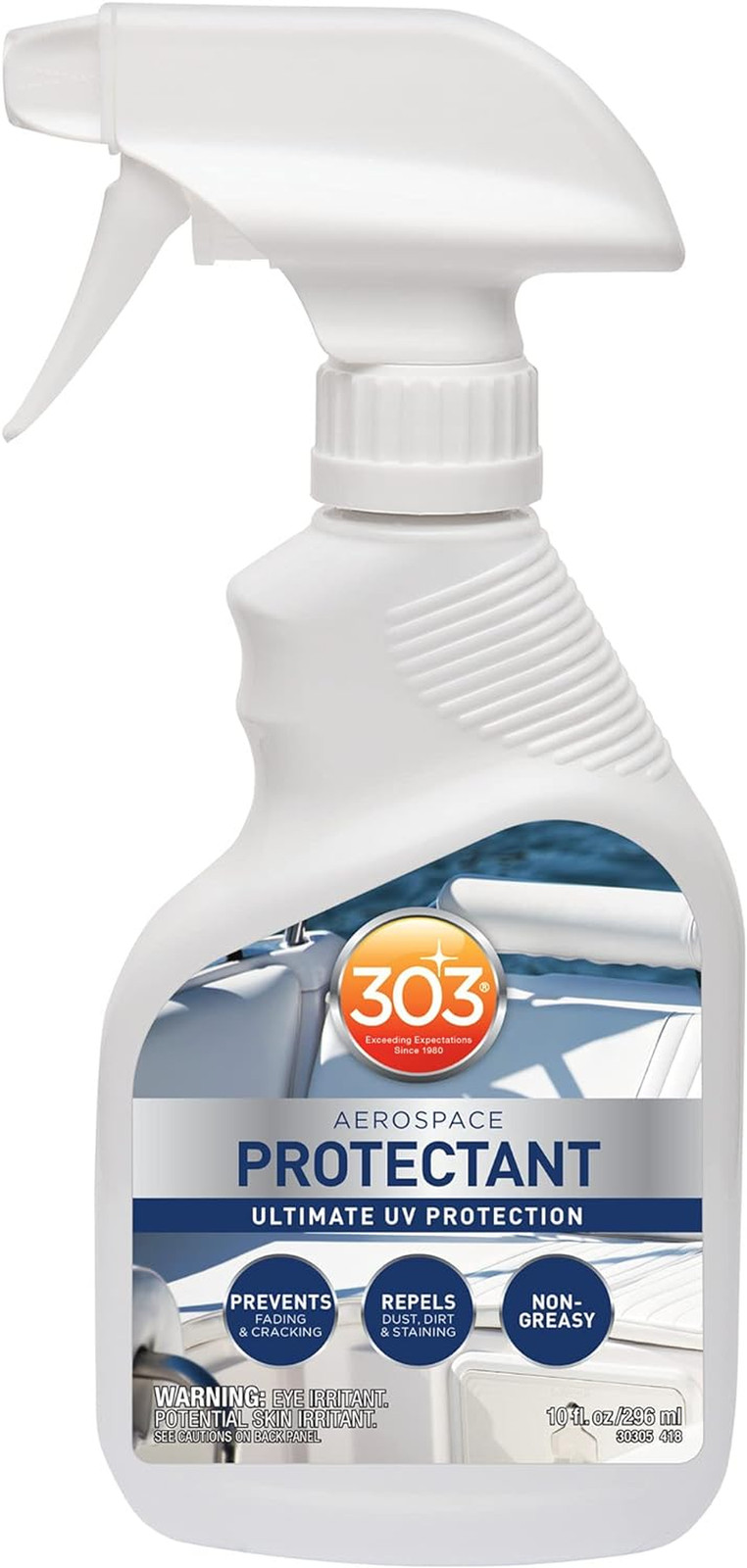 Marine Aerospace Protectant – UV Protection – Repels Dust, Dirt, & Staining – Sm