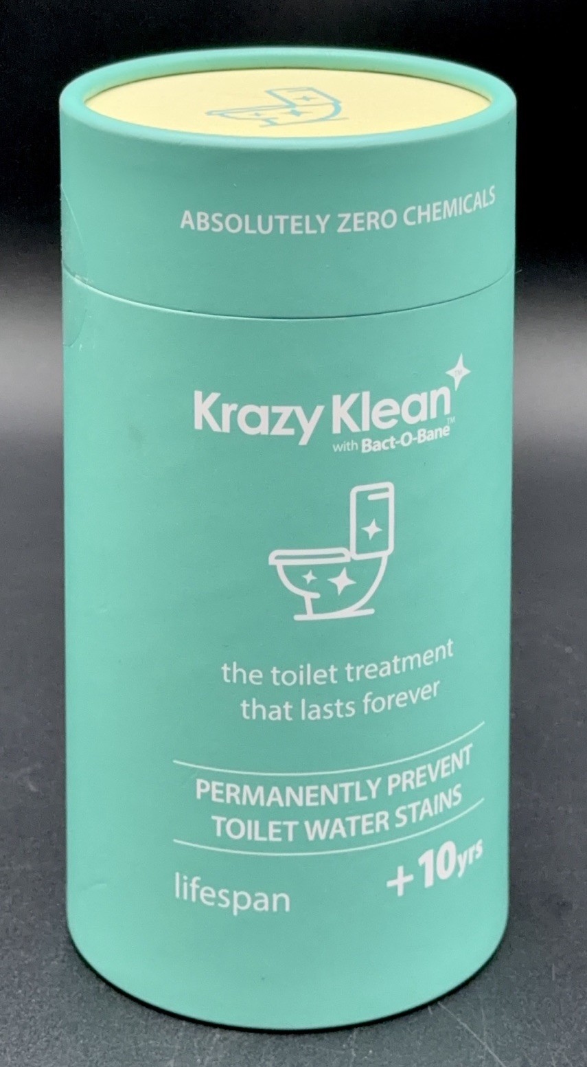 Krazy Klean with Bact-O-Bane Chemical Free Toilet Treatment – Lasts 10 Years NEW