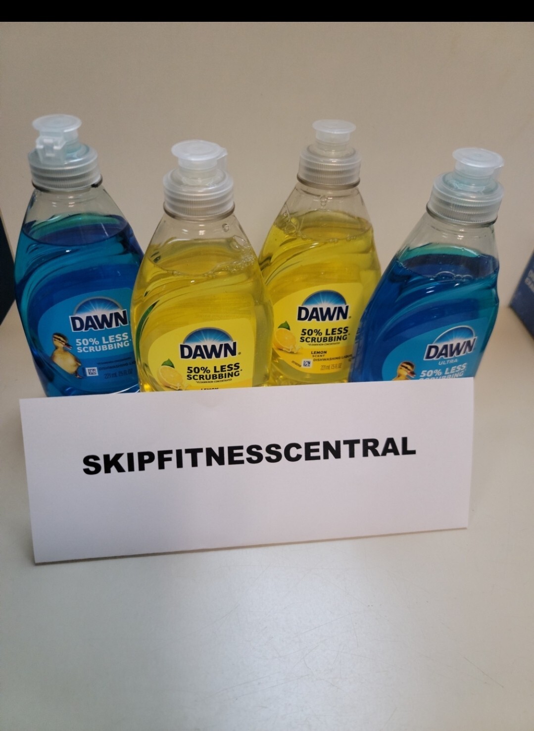 Dawn 7.5oz dishwashing liquid 4 Pack Original and Lemon Scent FREE SHIPPING