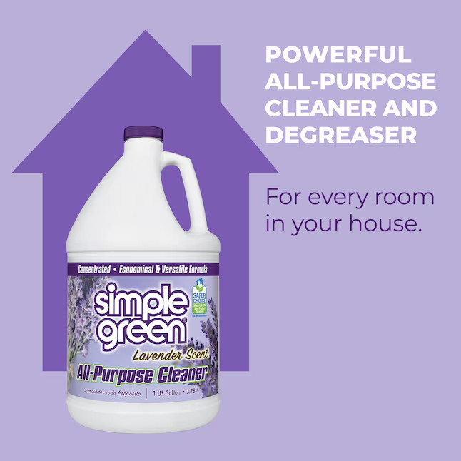 Simple Green Lavender Scent All-Purpose Cleaner 1 Gal. Liquid Professional Stren