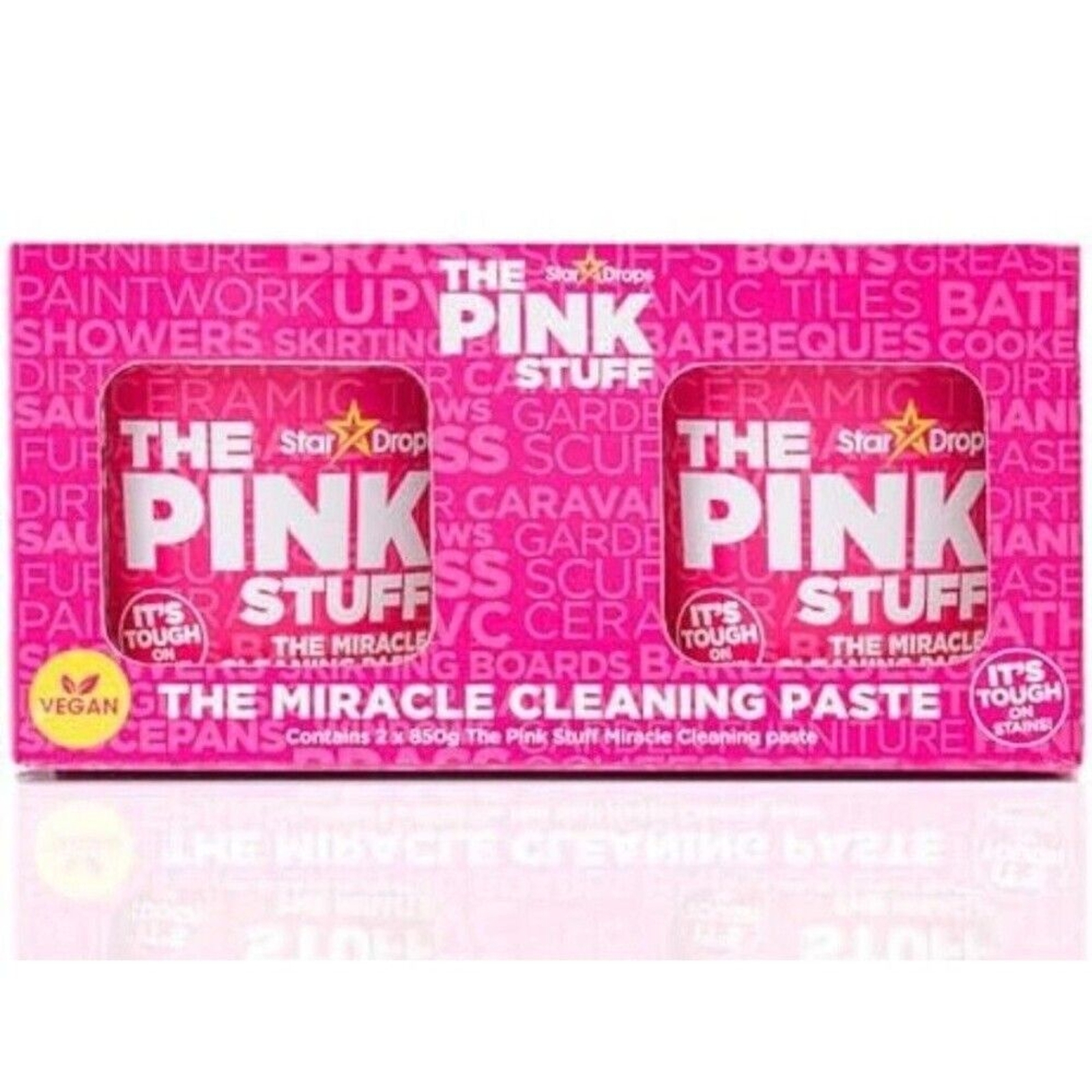 Jumbo Size 60 oz Total. The Pink Stuff, The Miracle All Purpose Cleaning