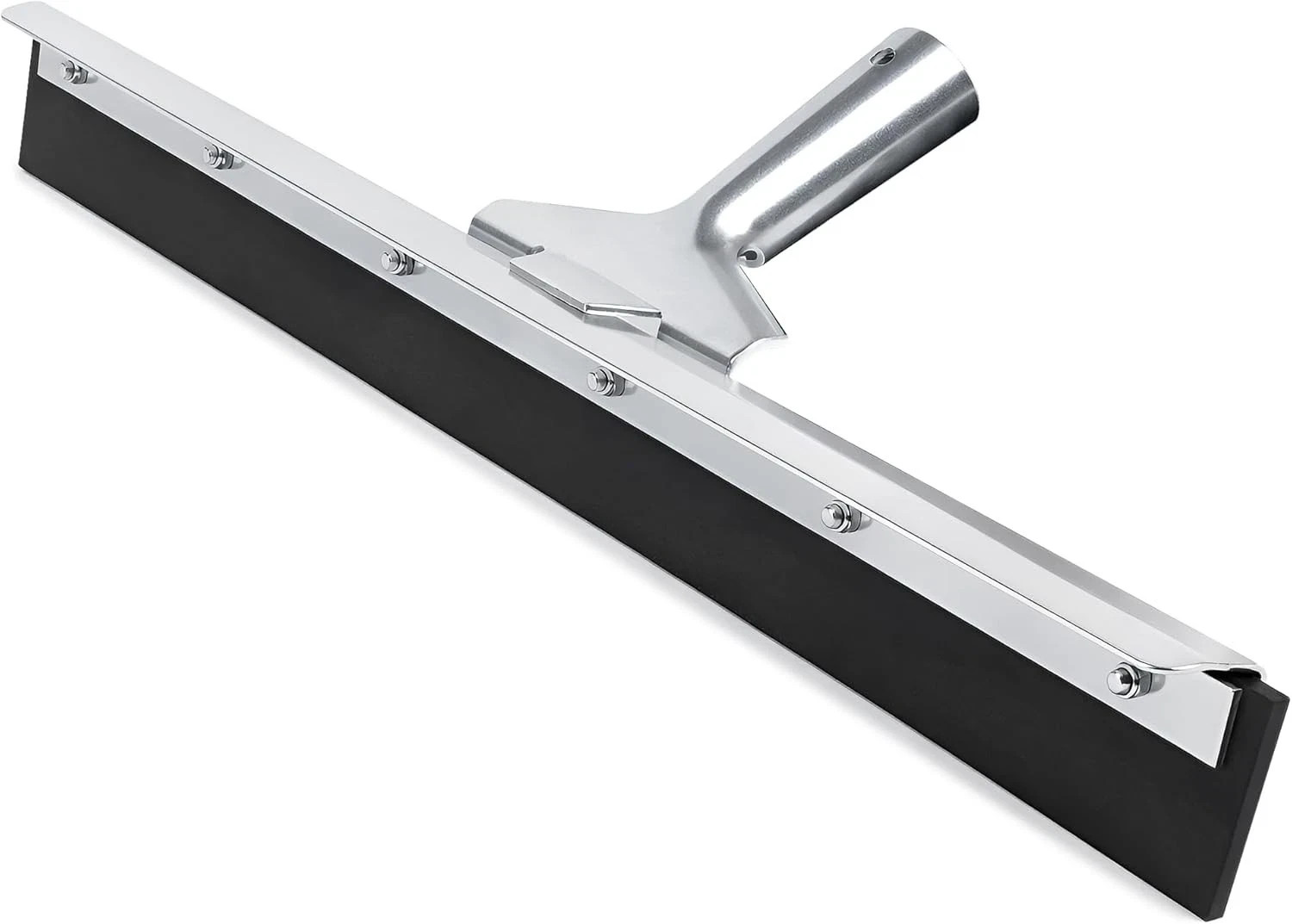 Standard Garage Floor Squeegee 18’’Neoprene Blade Asphalt Squeegee Taper Pole