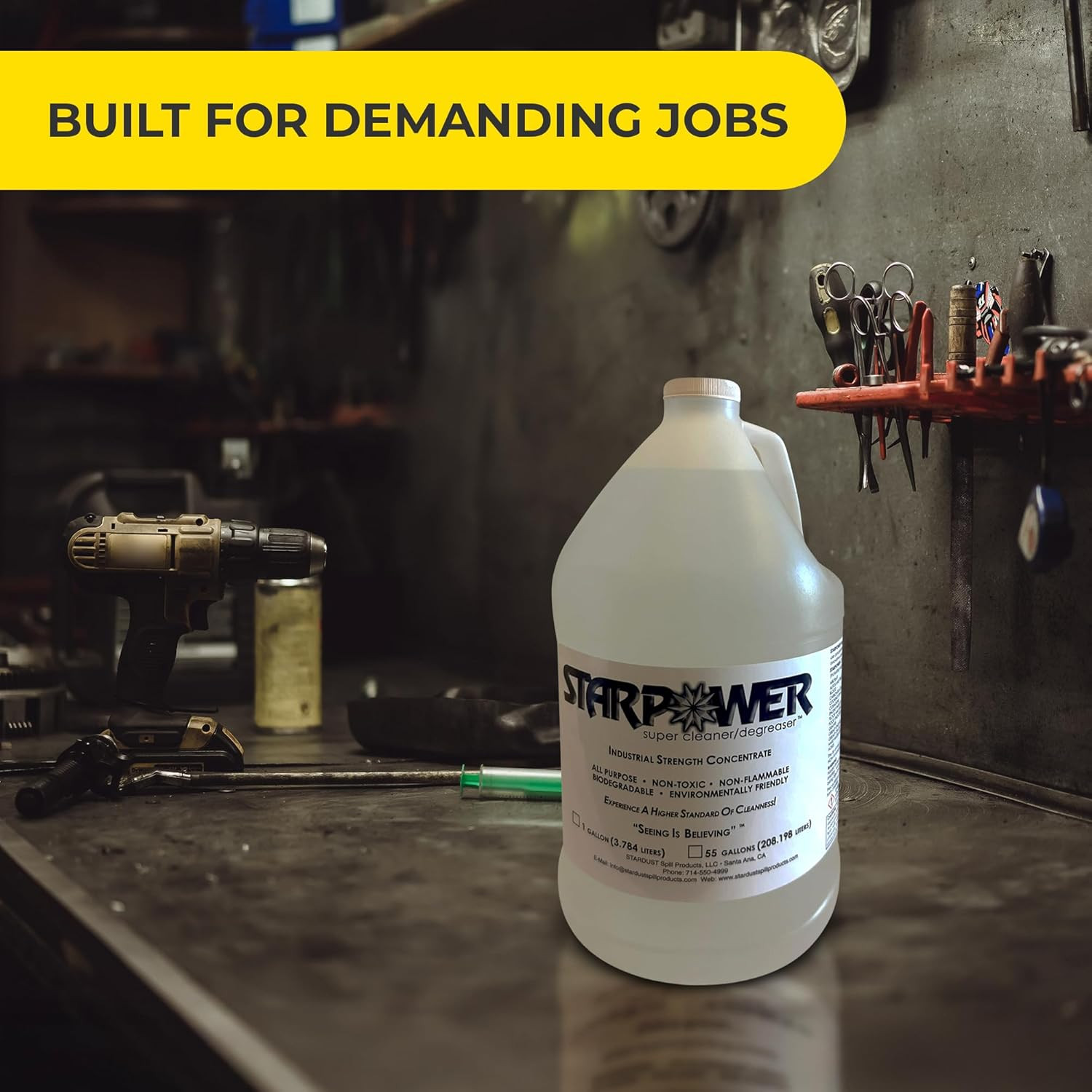 Concentrate – Heavy Duty Multi Surface Grease, Oil, Grime Remover, 1 Gallon