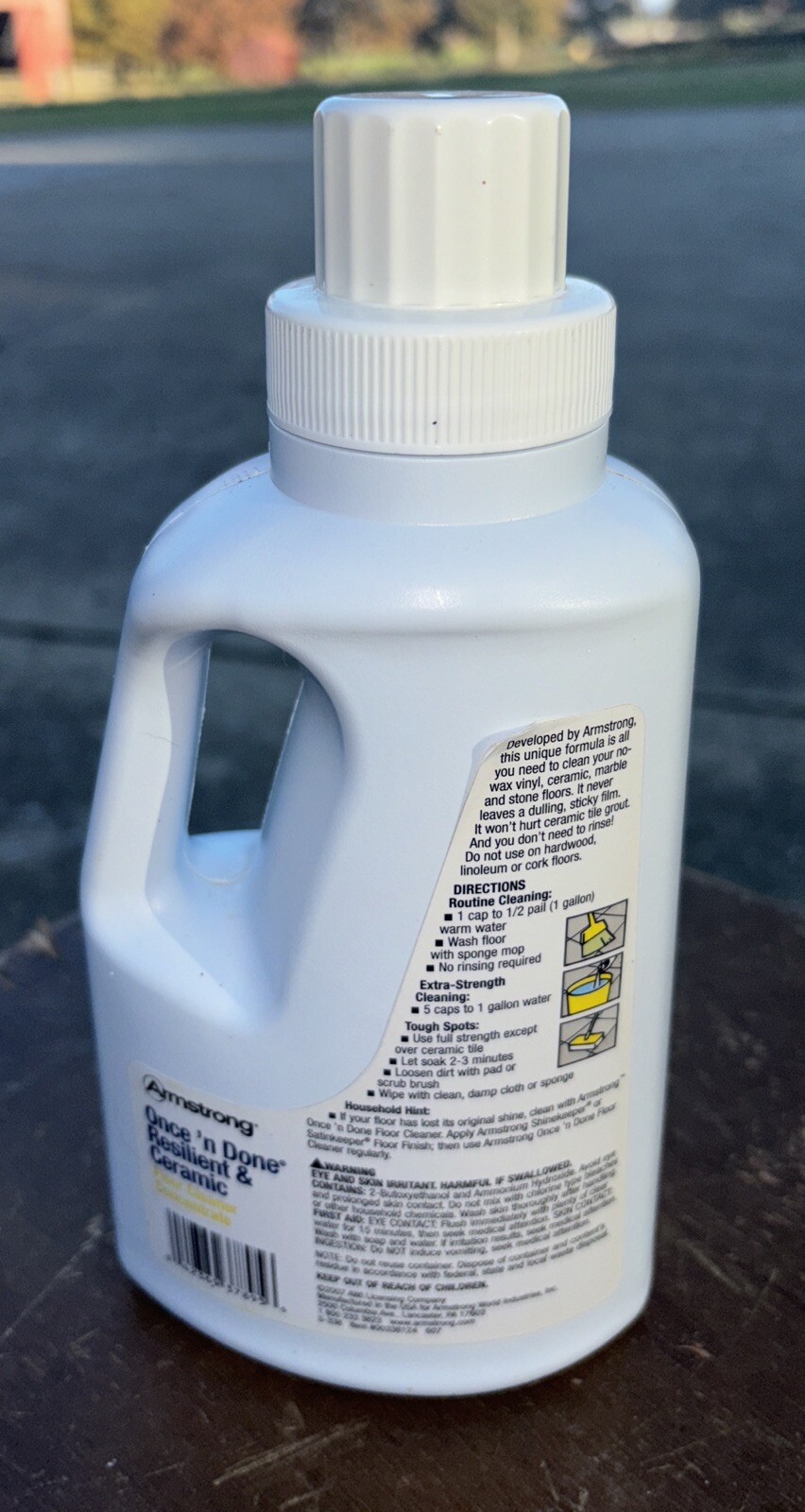 Armstrong Once’n Done Resilient & Ceramic Floor Cleaner Concentrate 32oz
