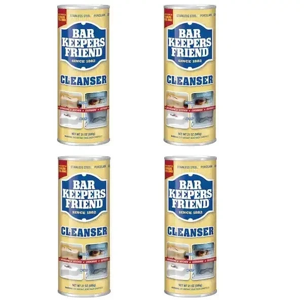 Bar Keepers Friend 21 oz. All-Purpose Cleaner and Polish (4-Pack)