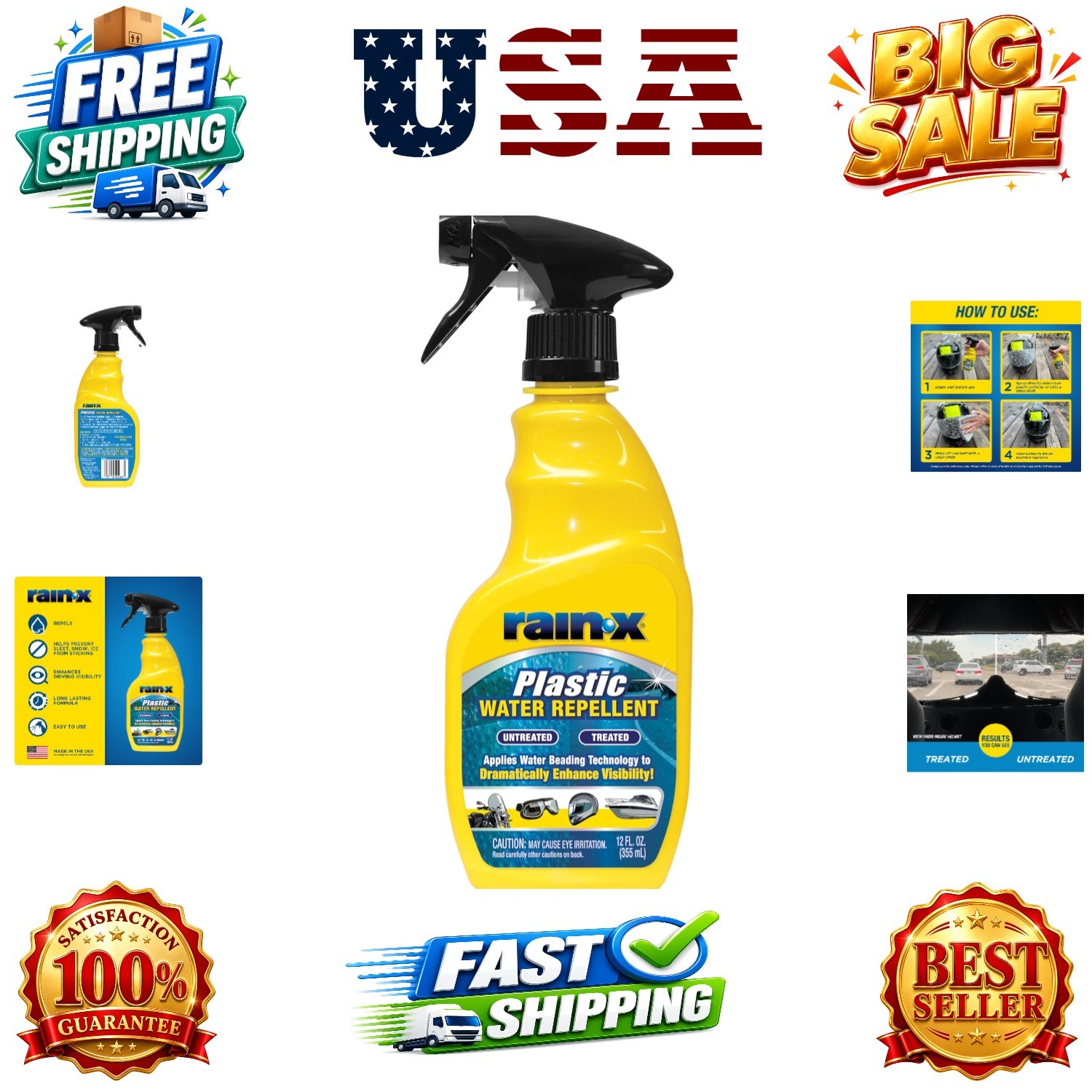 Plastic Treatment, 12 fl. oz. Pack of 6