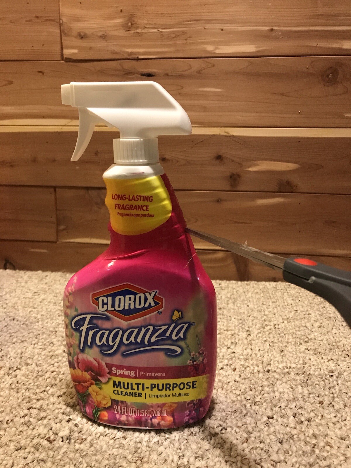 Clorox Franganzia Multi-Purpose Cleaner Spring Scent 24 FL OZ Rare Discontinued