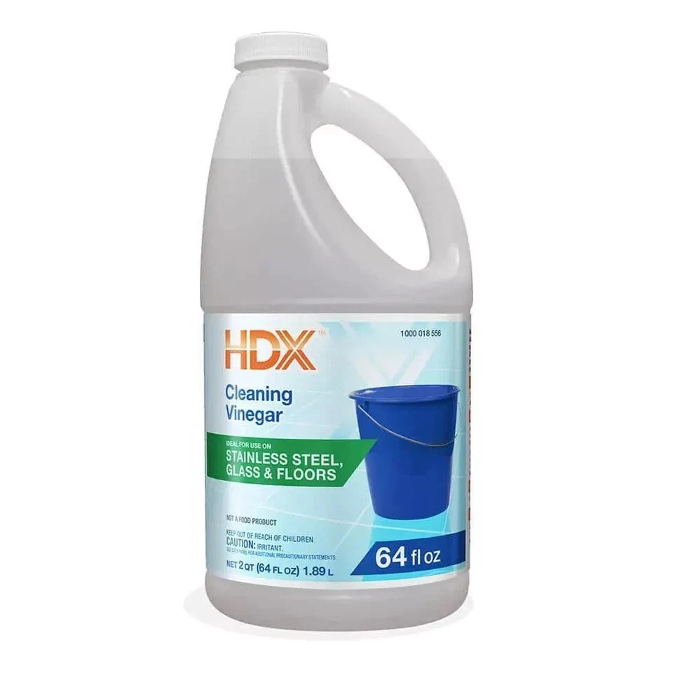 4 PACK Cleaning Vinegar 64 oz Bottles Ready to Use All Purpose Natural