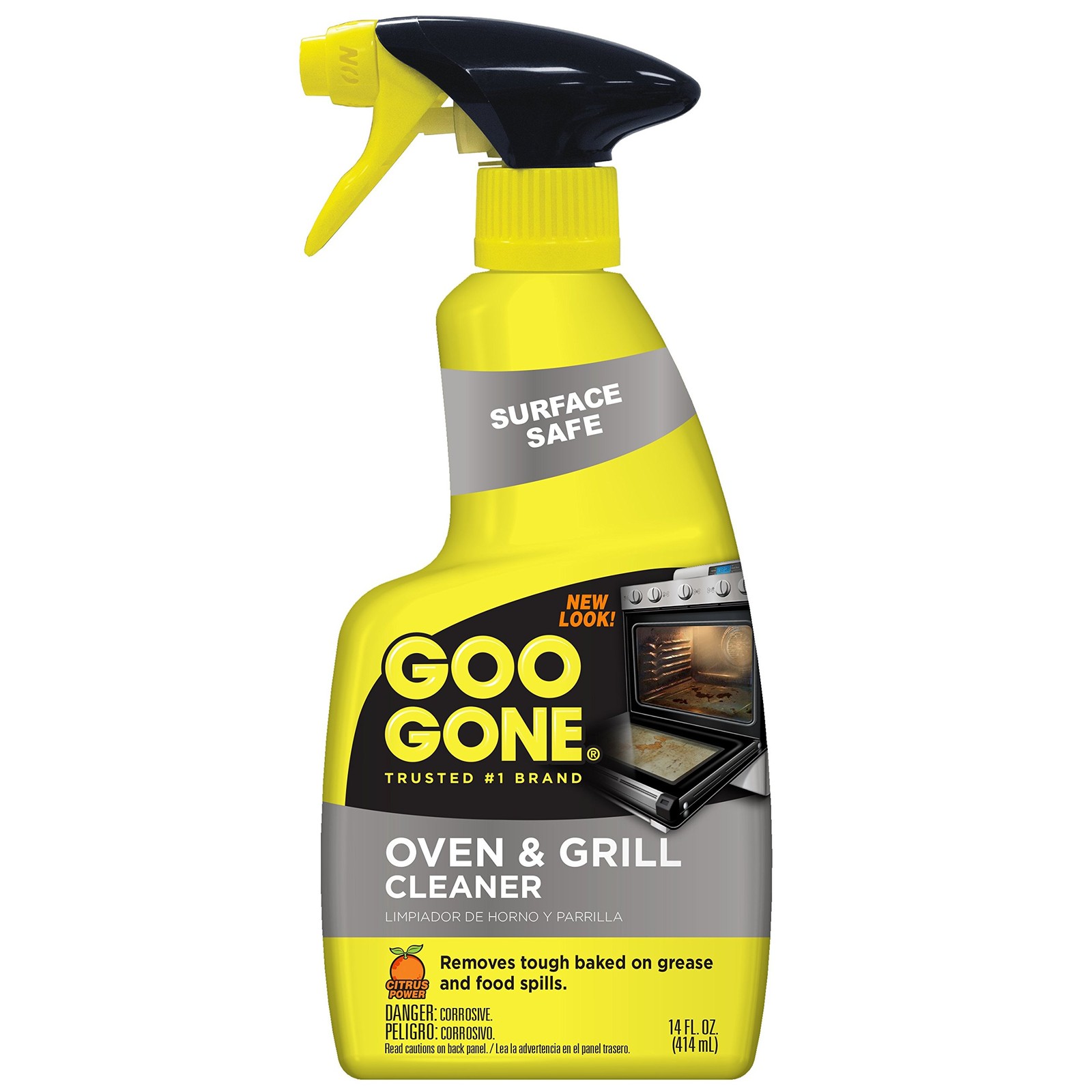 Goo Gone Oven and Grill Cleaner – 14 Ounce – Removes Tough Baked On Grease