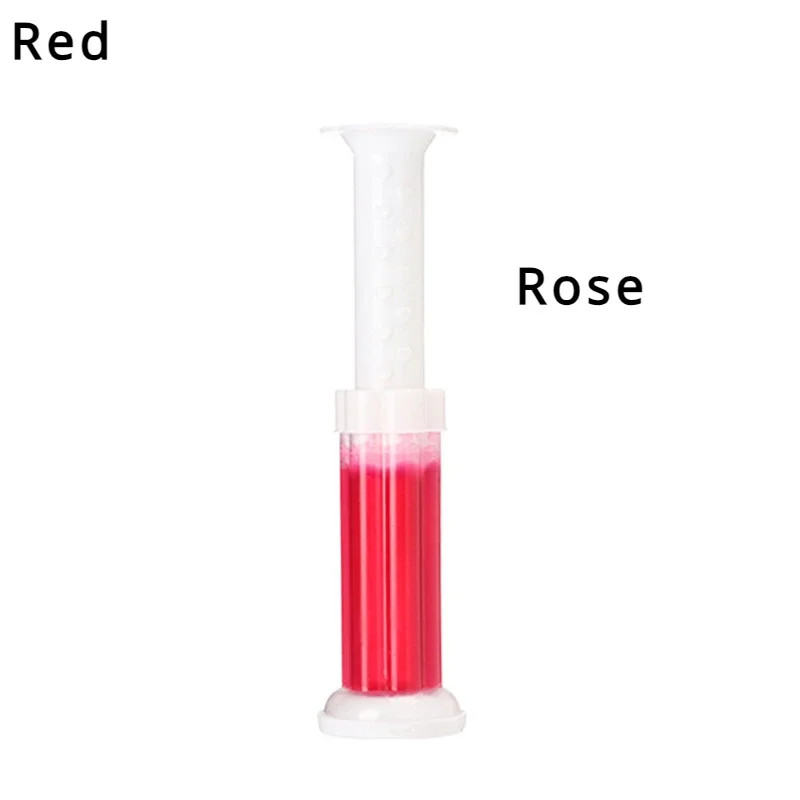 1PC Toilet Cleaner Gel Fresh Flower Toilet Gel Stamp Stops Limescale and Stains