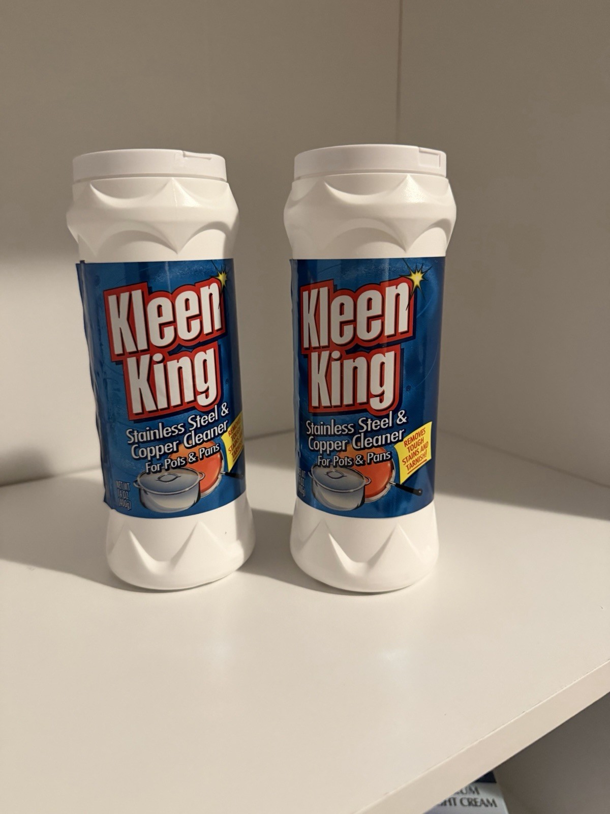 King Kleen Stainless Steel Cookware Cleaner & Copper Cleaner 14 oz Multi-Pur QT2