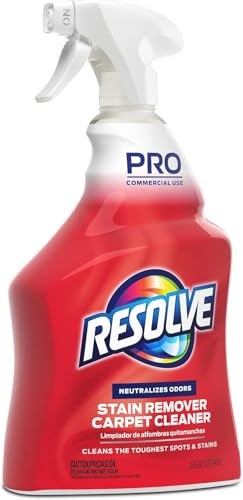 Resolve Professional Strength Spot and Stain Carpet 32 Fl Oz (Pack of 1), tan