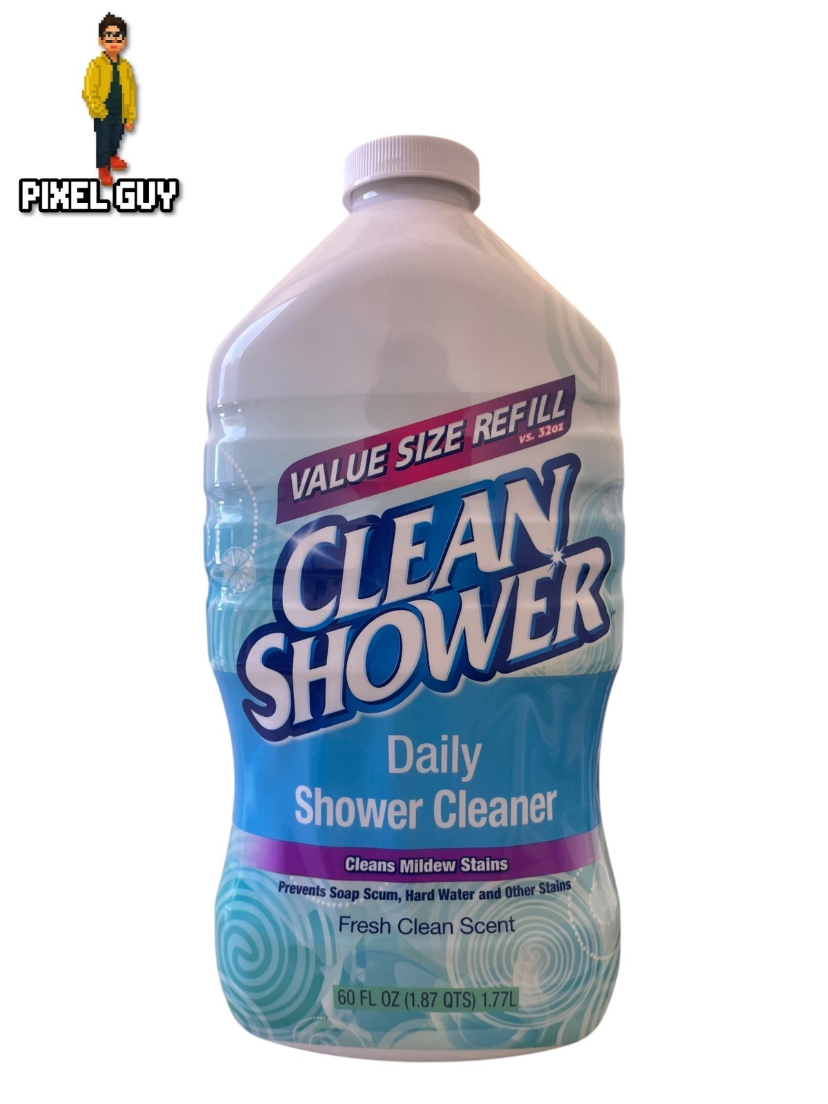 Clean Shower Daily Shower Cleaner Refill Fresh Clean Scent 60fl oz
