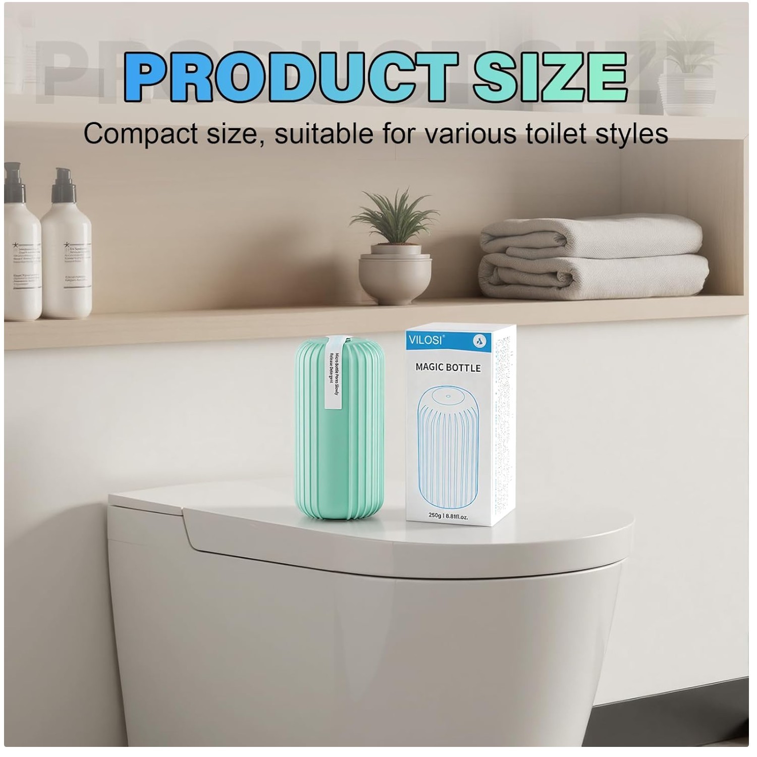 Safe for All Toilets, Eco-Friendly Clean