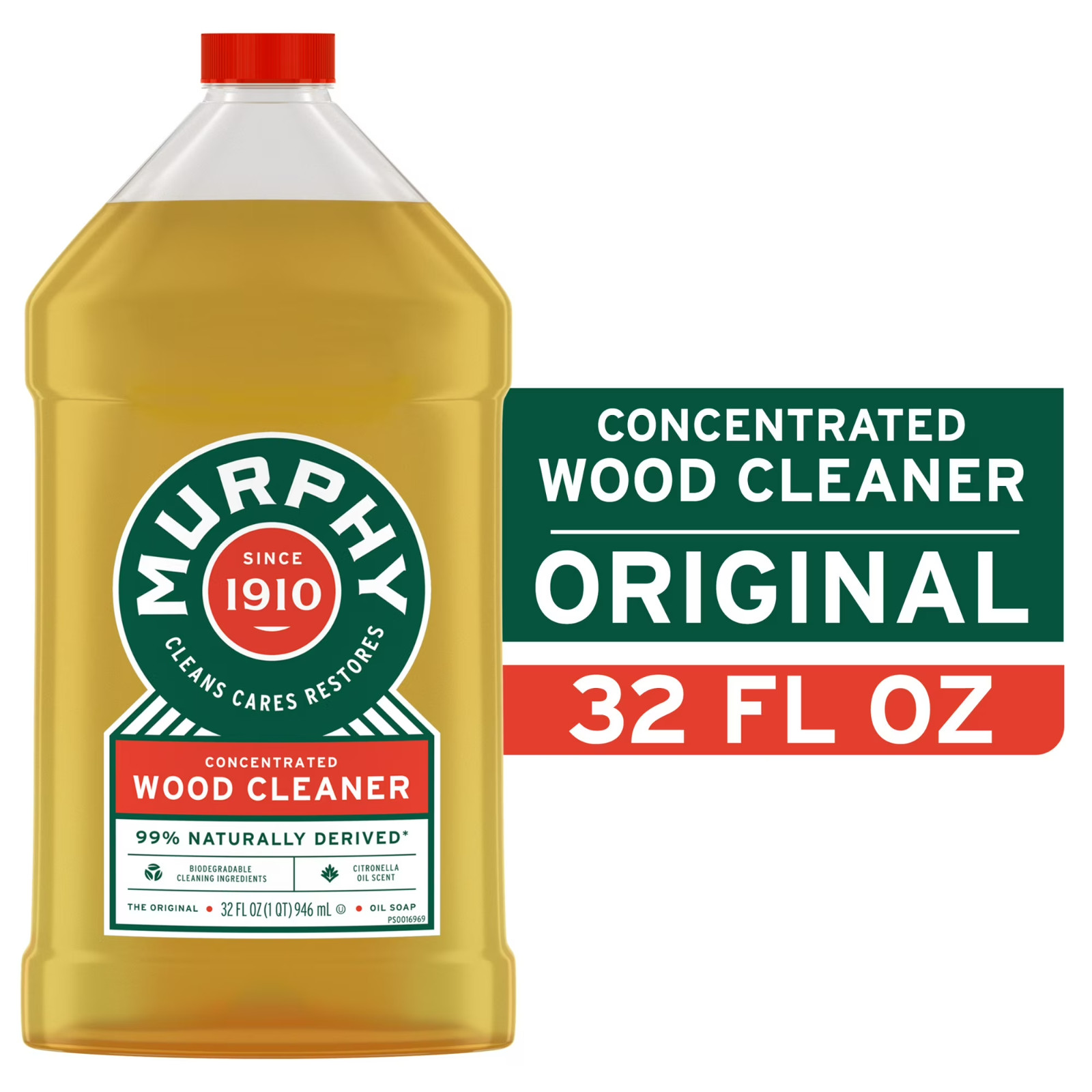 Murphy Oil Soap Wood Cleaner, Original – 32 Fluid Ounce-Free Shipping