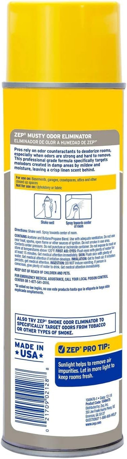 Zep Stainless Steel Cleaner and Polish 14 Ounces – ZUSSTL14 – Protects Metal Sur