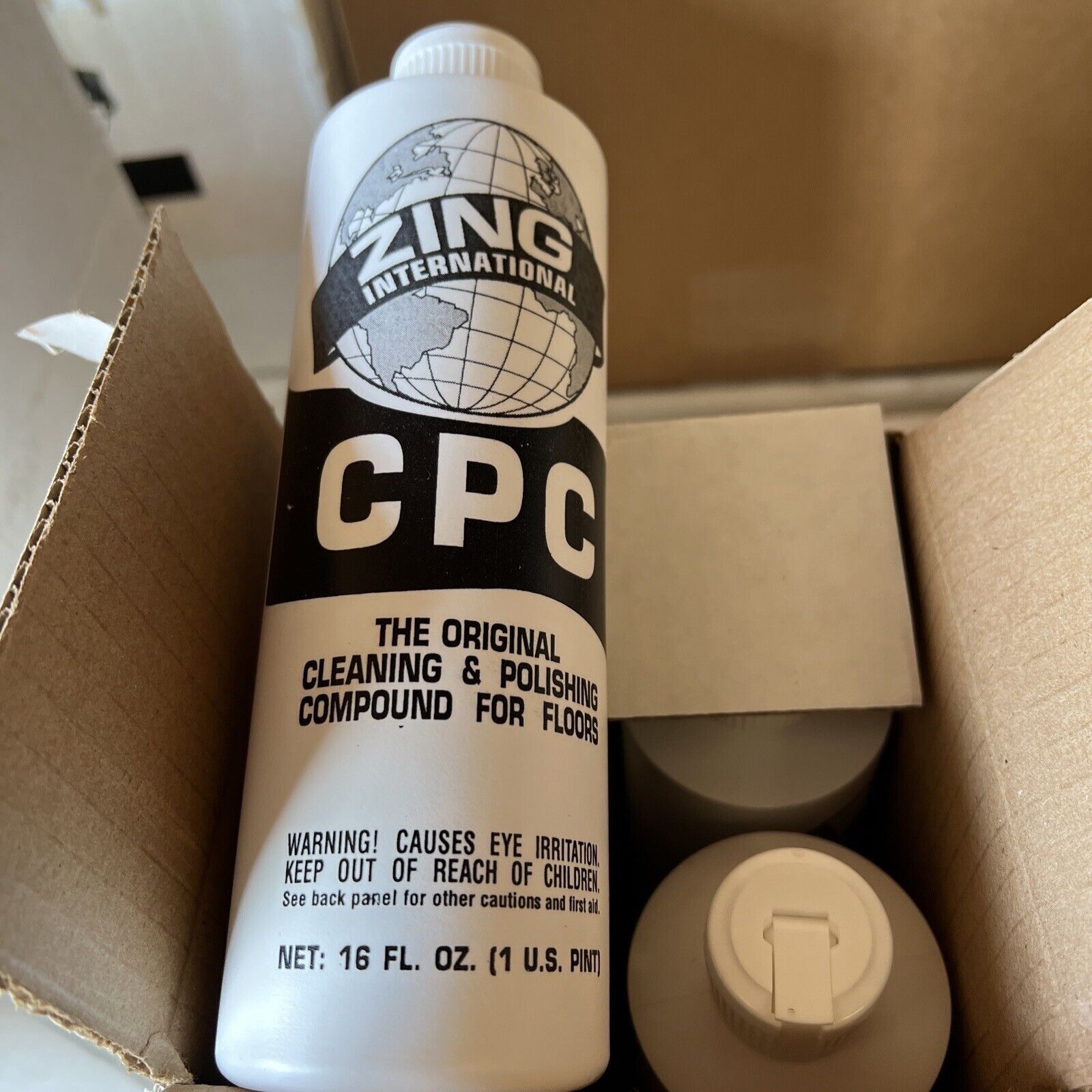 Zing CPC The Original Cleaning & Polishing Compound For Floors 16 FL OZ