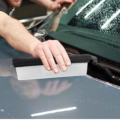 2-Pack 12.2″ Car Drying Squeegee Water Blade – Flexible Silicone Auto Wiper Tool
