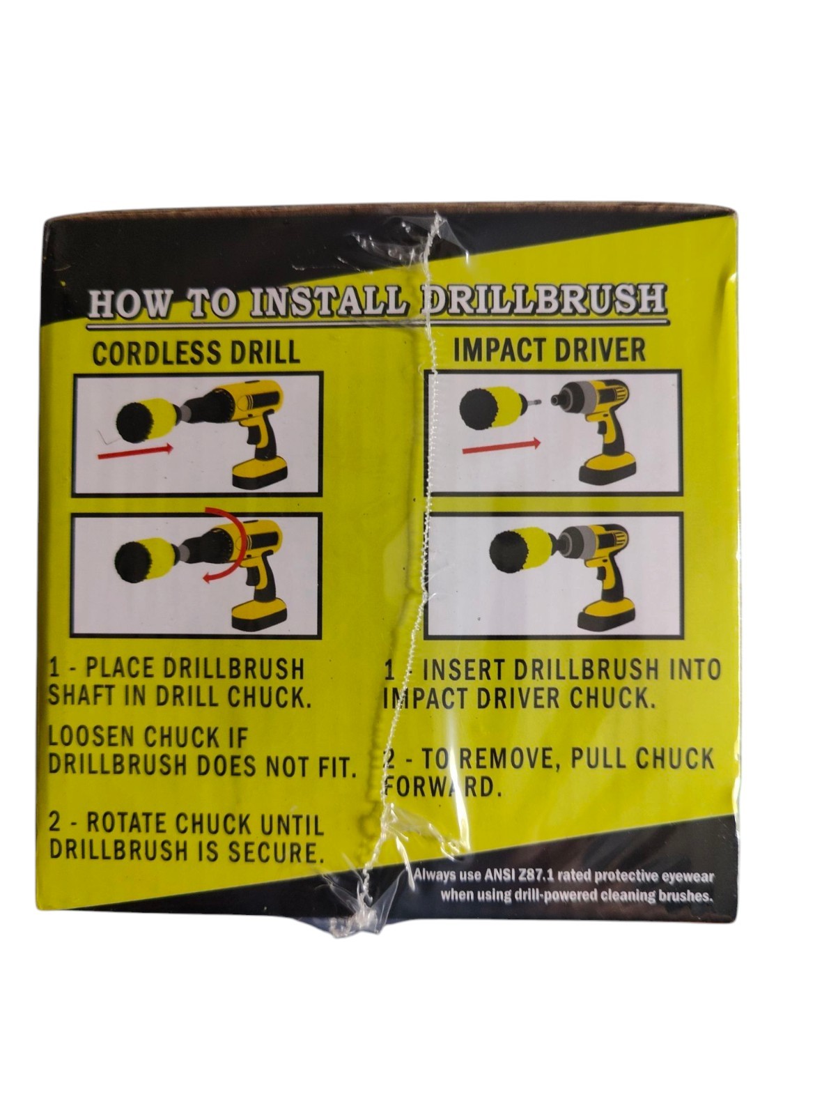 Drill Brush Attachment Bathroom Surfaces Tub Shower Tile And Grout All Purpose