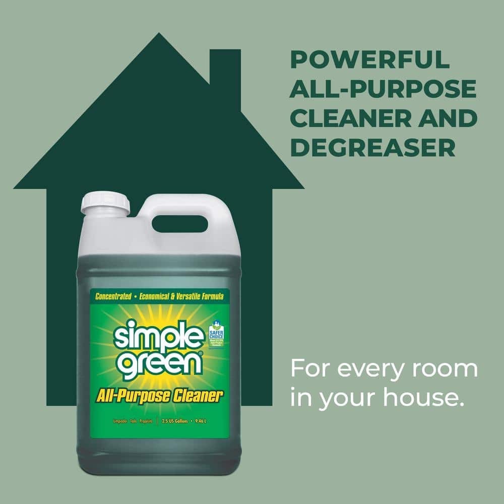 Simple Green 2.5 Gallon Sassafras Scent Liquid All Purpose Cleaner Concentrate