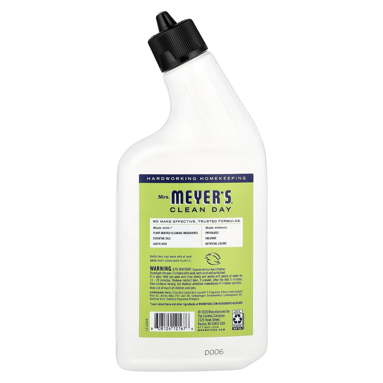 Toilet Bowl Cleaner, Lemon Verbena, 24 fl oz (710 ml)