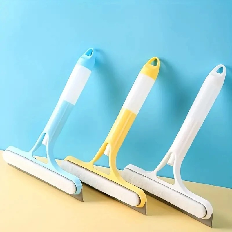 3-in-1 Spray Bottle Glass Squeegee Set Streak Free Window Mirror Cleaner Gift