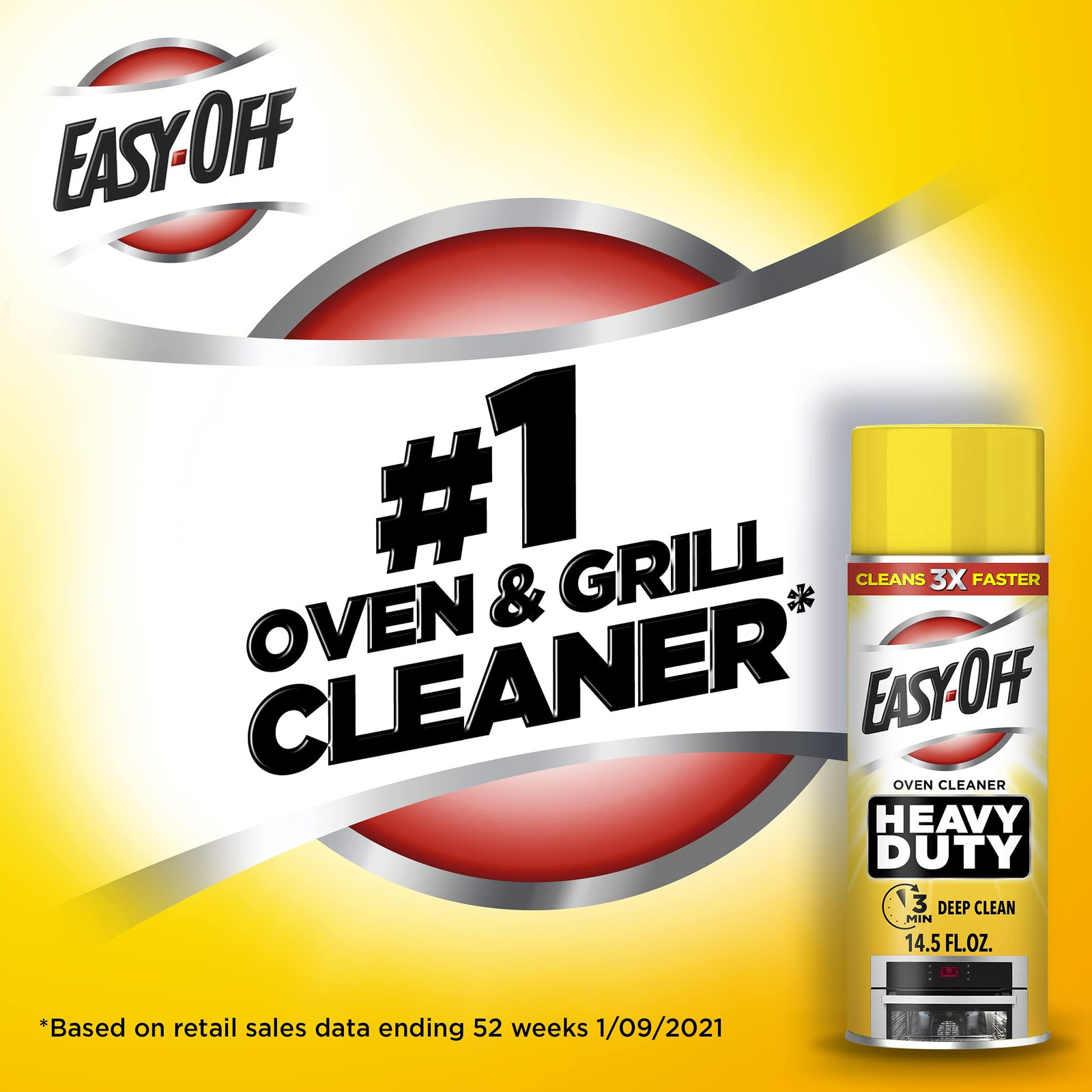 Desengrasante Para Estufas y Hornos En Spray Heavy Duty Aroma a Limón 14.5 oz