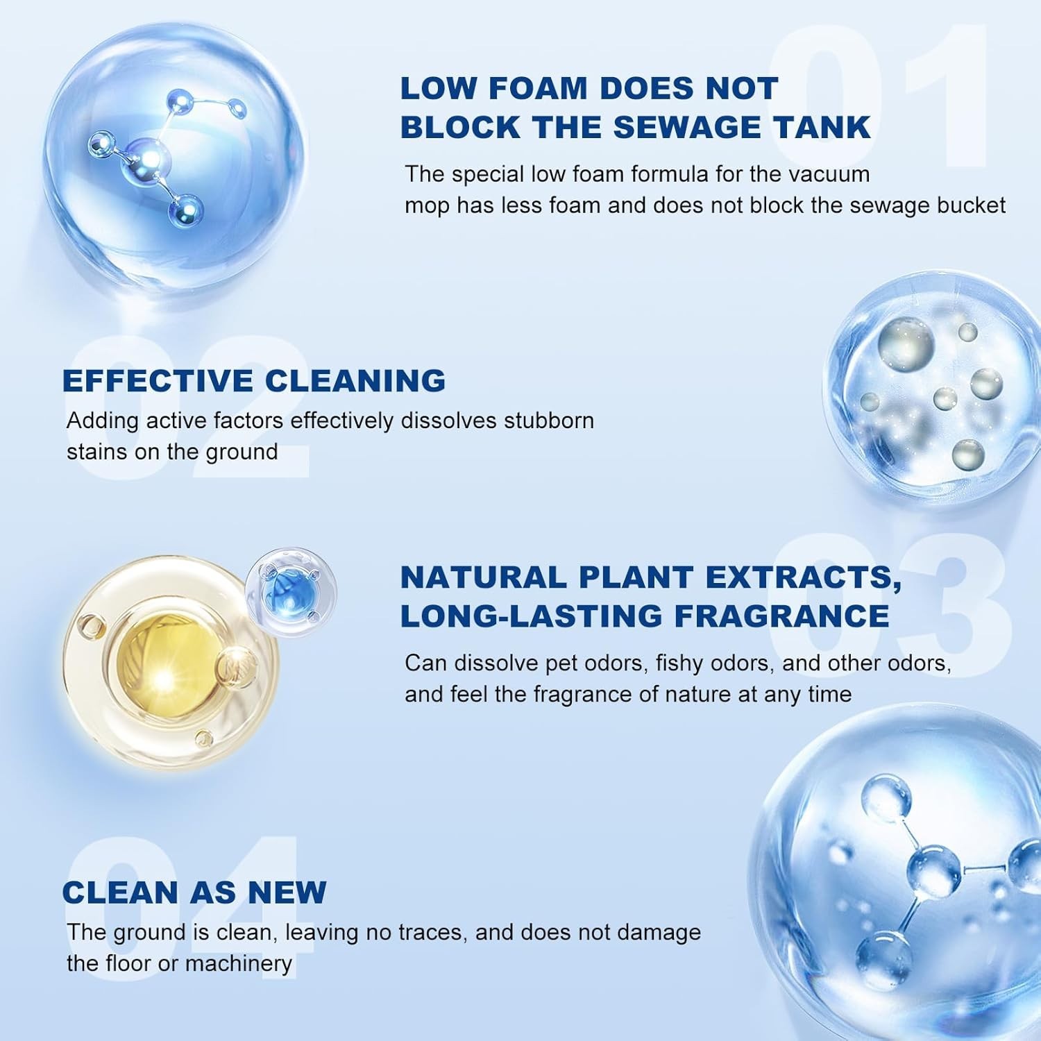 10 Bottles Compatible with Tineco Cleaning Solution Pet 500ml Per Bottle