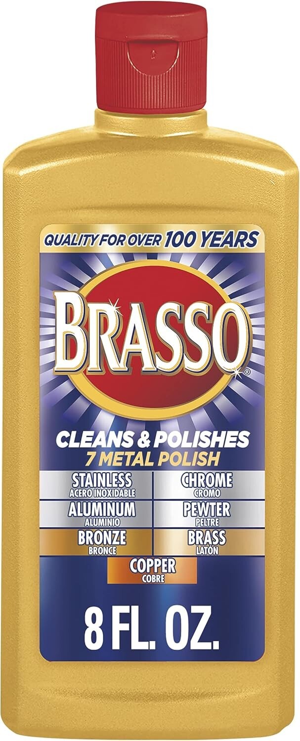Polisher for Brass Copper Stainless Steel Chrome Aluminum Pewter Bronze Cleaner