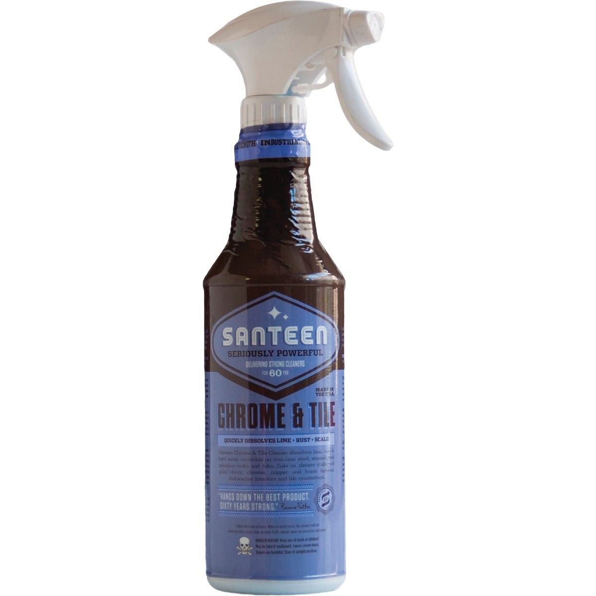 Santeen 22 Oz. Chrome And Tile Cleaner 0320 Santeen 0320 036612003207