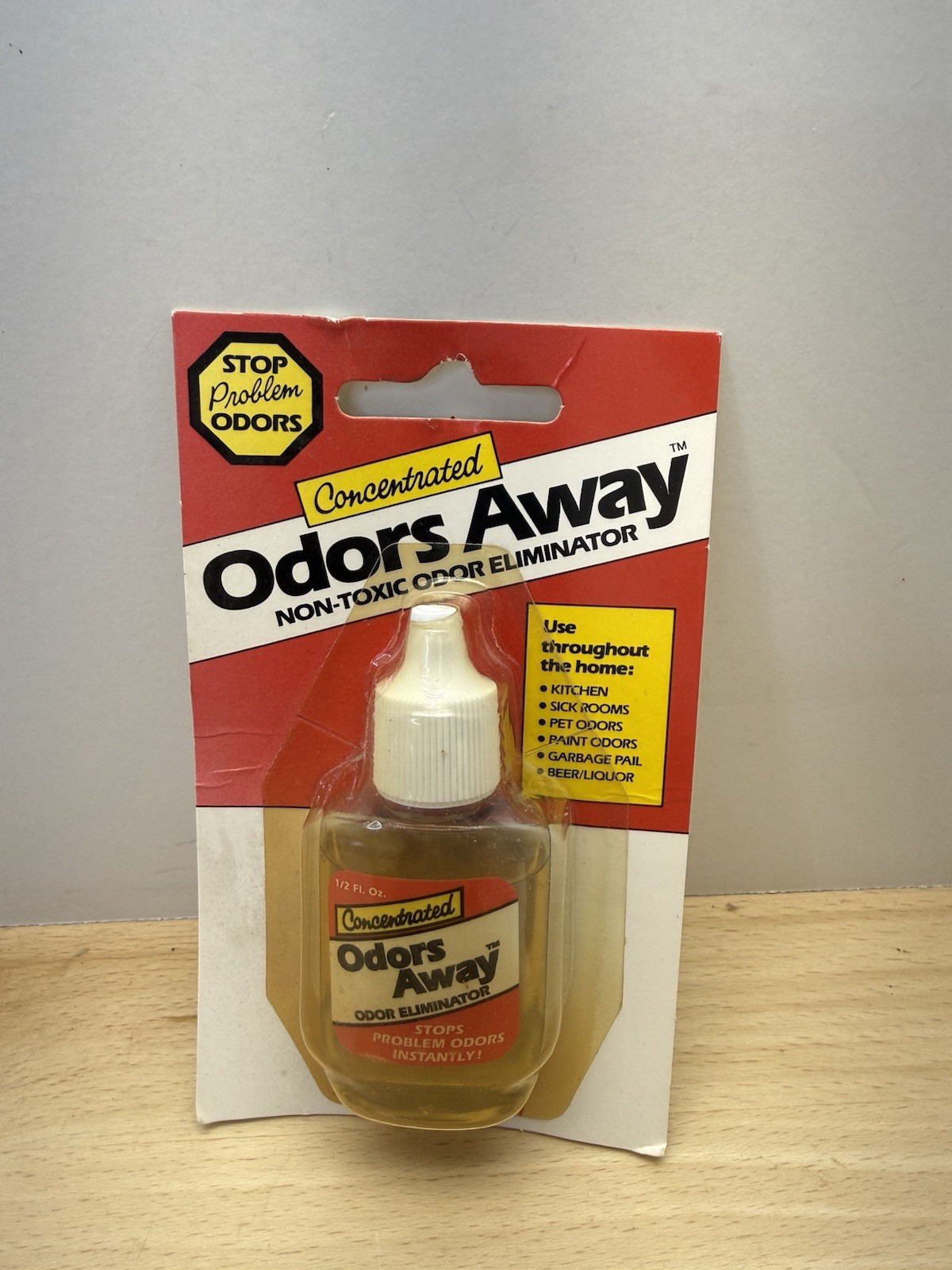 Odors Away Dropper Concentrated Odor Eliminator Neutralizer 1/2 fl oz Non-Toxic