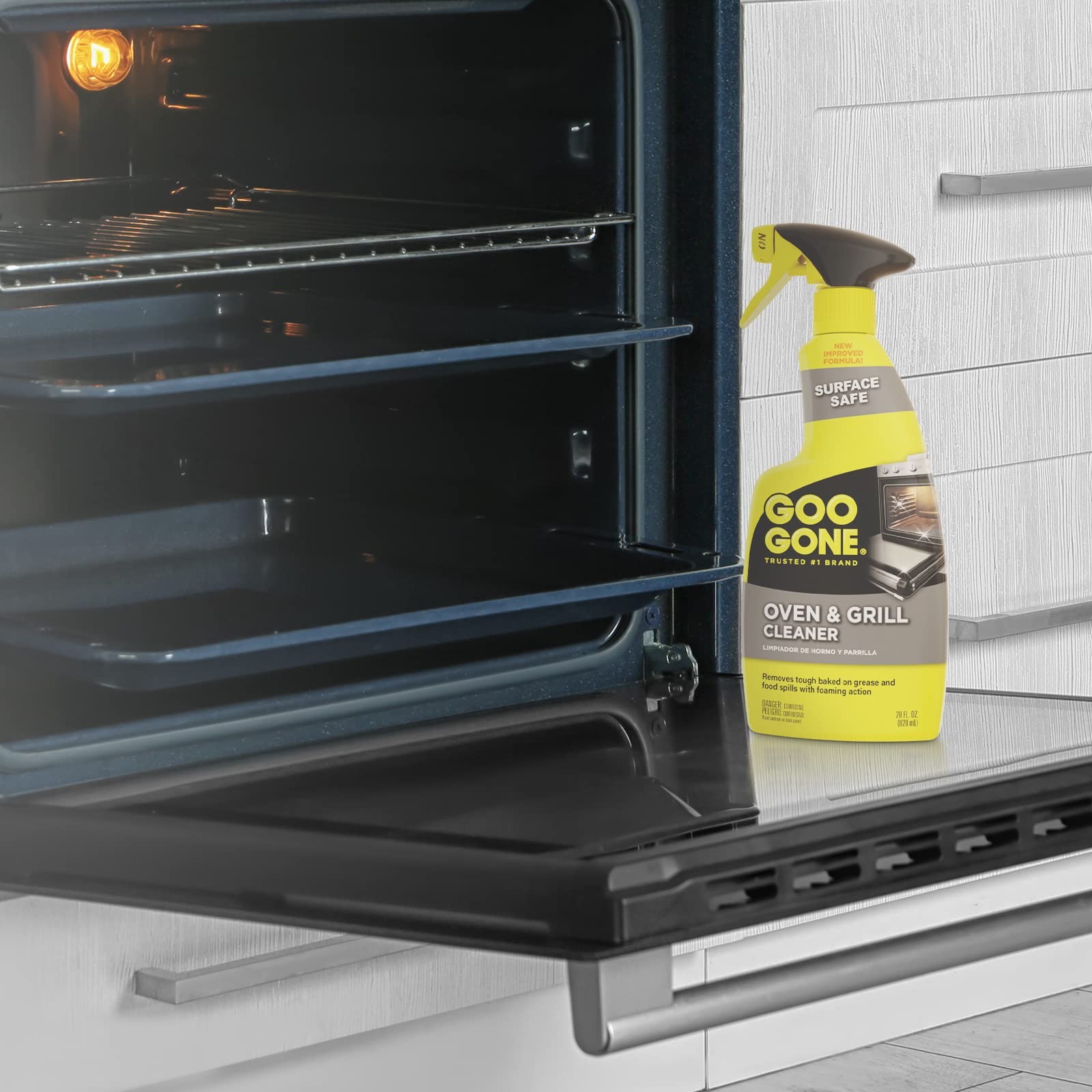 Oven and Grill Cleaner – 28 Ounce – Removes Tough Baked On Grease and Food Sp…