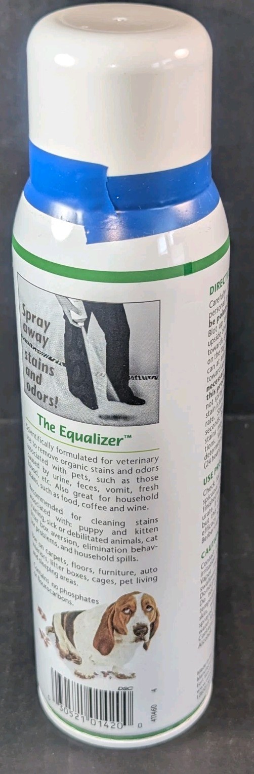 Vetoquinol Equalizer Pet Carpet Cleaner, Stain Remover Odor Eliminator
