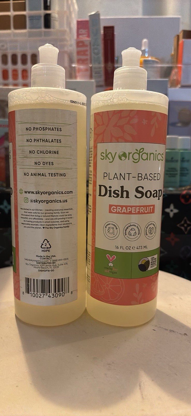 Bundle Deal: Sky Organics Grapefruit Dish Soap 16oz