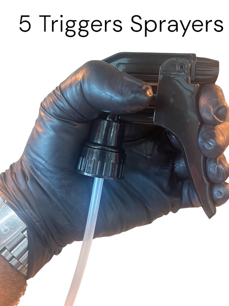Industrial Heavy Duty Chemical Resistant Trigger Sprayer Nozzle Head