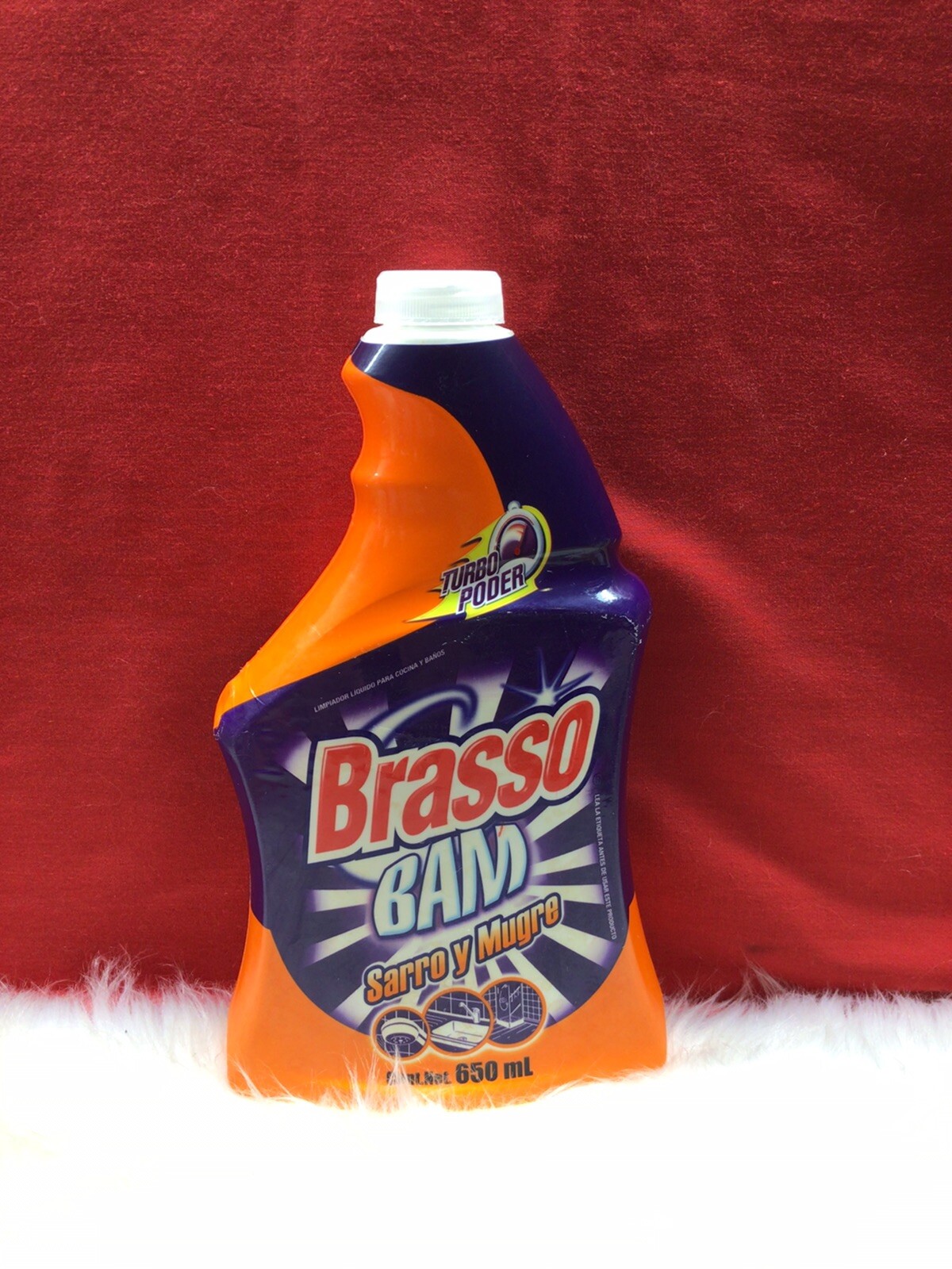 Brasso Bam Soap Scum & Grease ~All-Purpose Cleaner (from Mexico) – 22oz -650ml