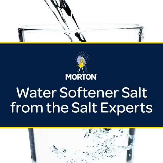 (2 pack) Morton Clean and Protect Water Softener Salt Pellets, 40 lb