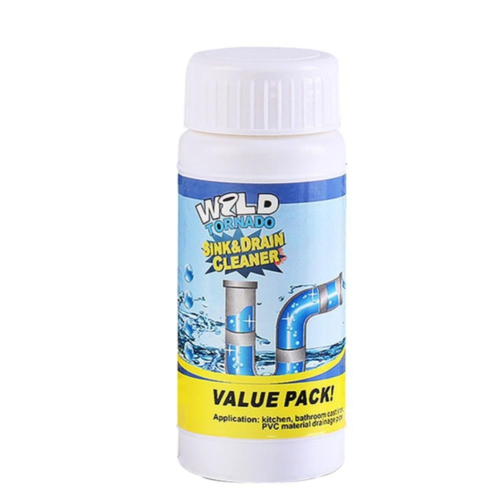 Wild-Tornado Powerful Sink & Drain Cleaner Powder – Quick Foaming Super Clean