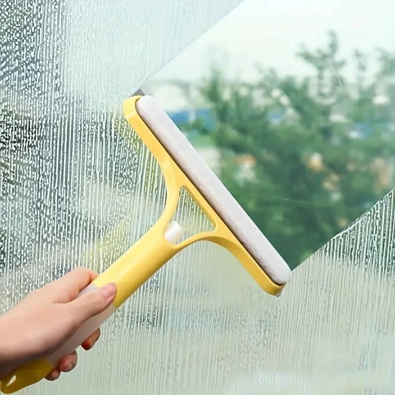 3-in-1 Spray Bottle Glass Squeegee Set Streak Free Window Mirror Cleaner Gift