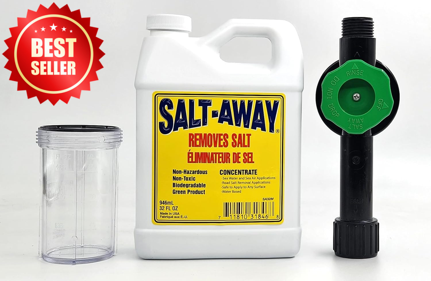 32 OZ 946 ML Concentrate Kit with Mixing Unit Dispenser Solution System US
