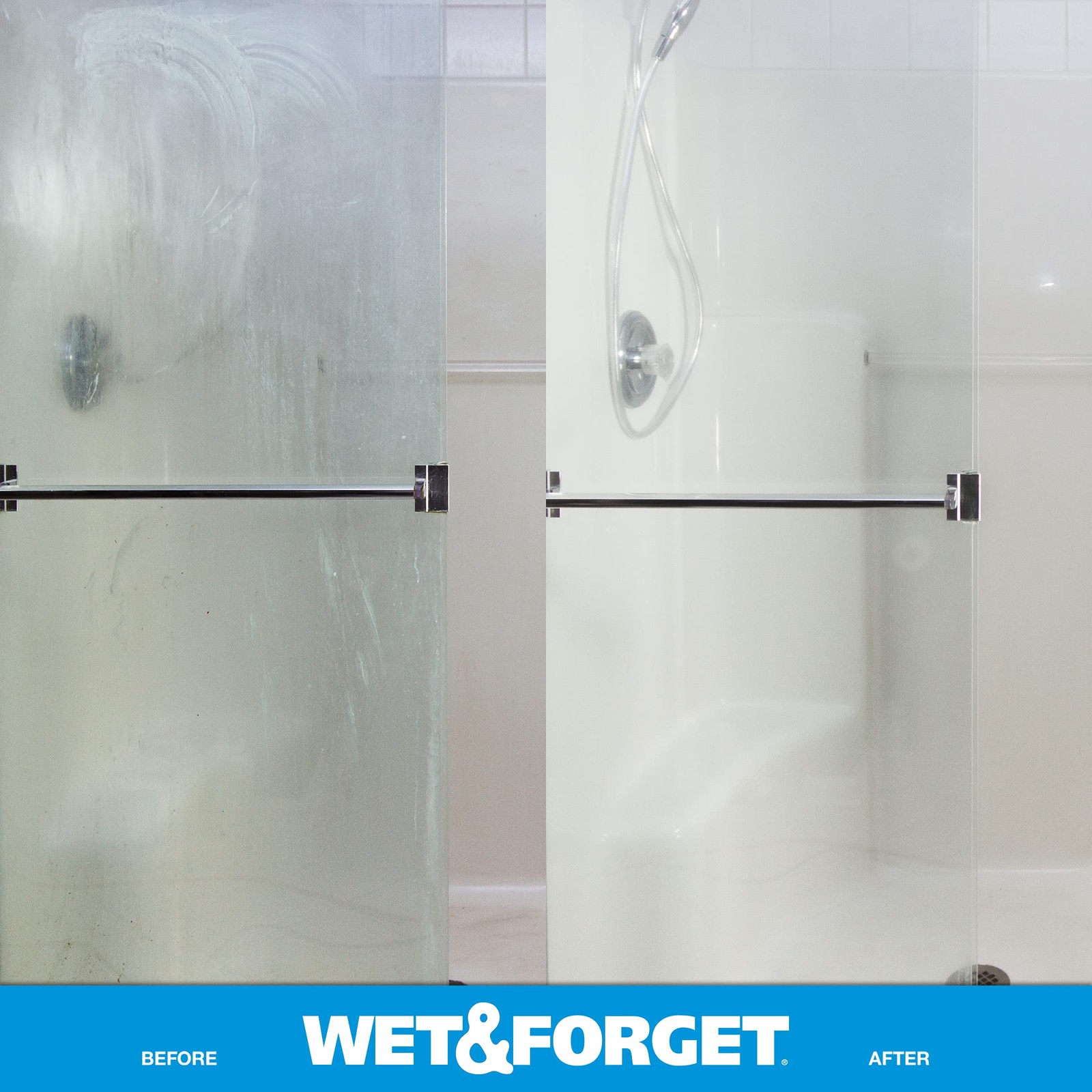 Wet & Forget Shower Cleaner Weekly Application 64 Fl Oz (Pack of 1), Multi
